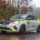 Holzer Motorsport und Michelin sind neue Partner beim ADAC Opel e-Rally Cup / Quelle: Opel Automotive GmbH 